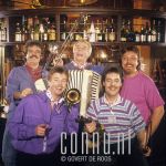 10-05-1990 Havenzangers in Cafe in Den Bosch Amsterdam Photo: Govert de Roos/Connu